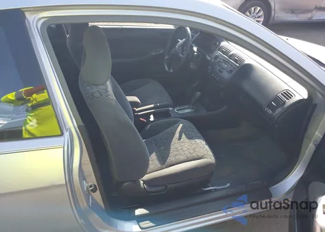 2002 Honda Civic Ex z USA, uszkodzony, nr VIN 1HGEM22922L101559